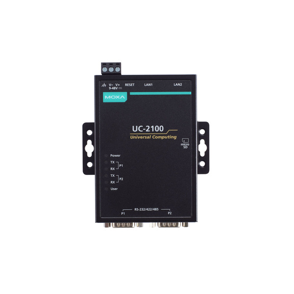 Moxa Arm-Based Wrlss-Enabled Palm-Sized Indust. Comp W/ Wid, Uc-2112-T-Lx UC-2112-T-LX